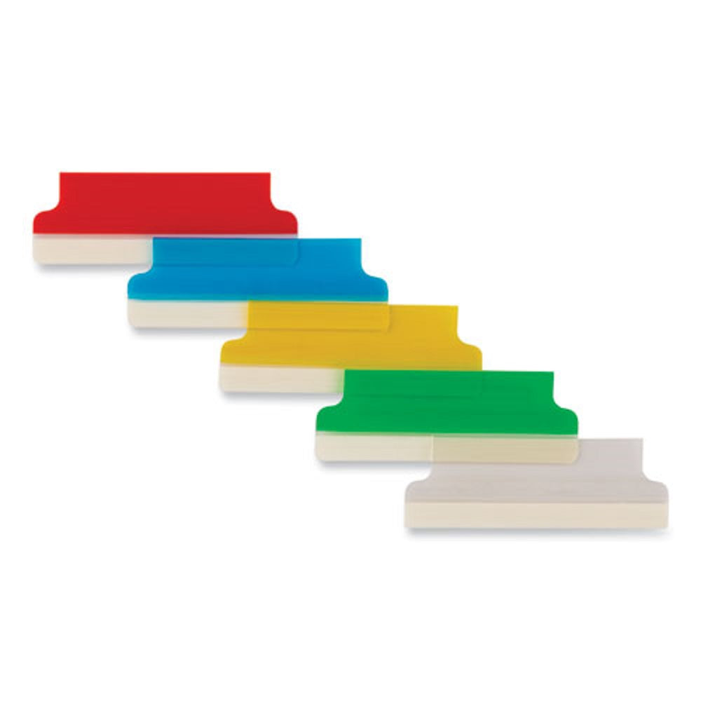 INDEX TABS W/ PRINTABLE INSERTS - ASSORTED COLORS