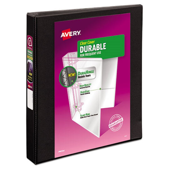 DURABLE VIEW 3 SLANT RING BINDER - BLACK