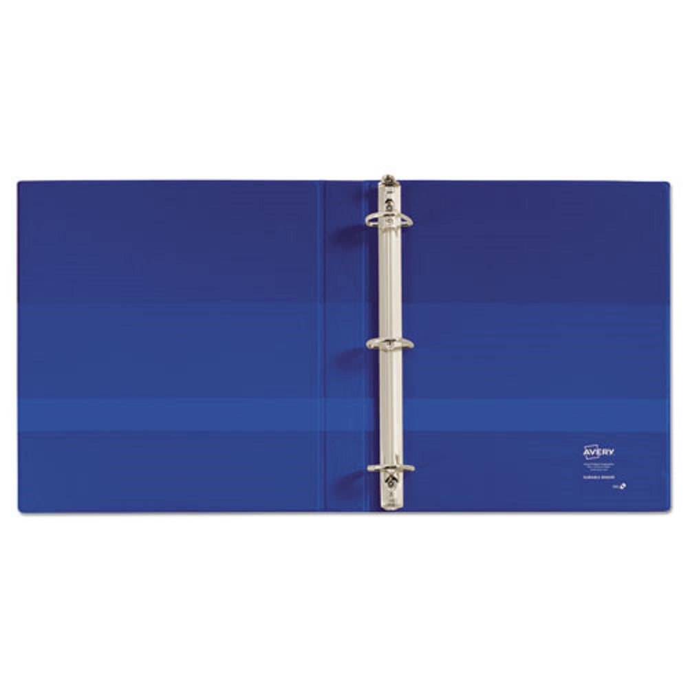 DURABLE VIEW BINDER - 3 SLANT RINGS - BLUE