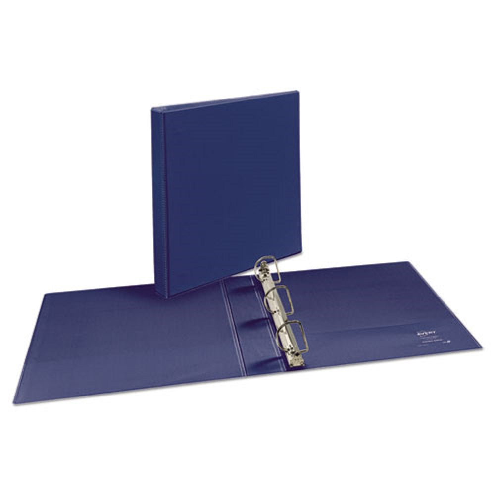 DURABLE VIEW BINDER - 3 RING - SLANT - BLUE