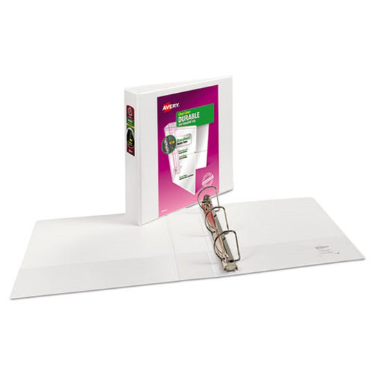 DURABLE VIEW 3 RING BINDER - WHITE