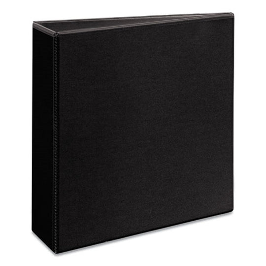 DURABLE VIEW BINDER W/DURAHING & 3" SLANT RINGS - BLACK