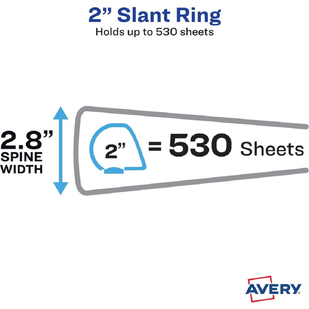 TOUGHGUARD PROTECTION HEAVY DUTY VIEW BINDERS W/ SLANT RINGS - WHITE