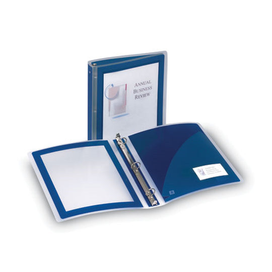 FLEXI-VIEW BINDER W/ ROUND RINGS