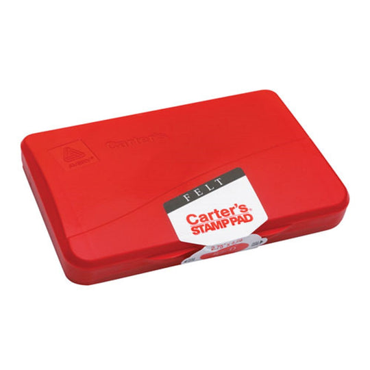 PRE-INKED FELT STAMP PAD - RED