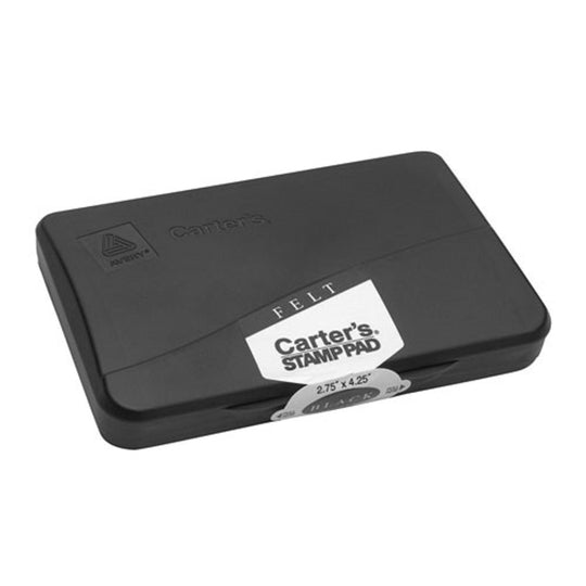 PRE-INKED FELT STAMP PAD - BLACK