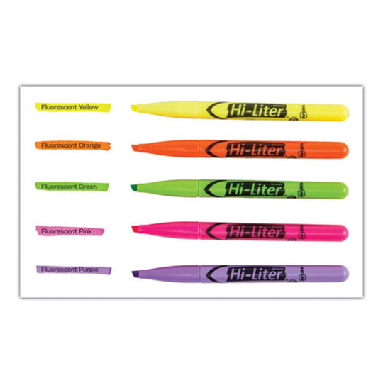 AVERY PEN-STYLE FLUORESCENT HIGHLIGHTERS