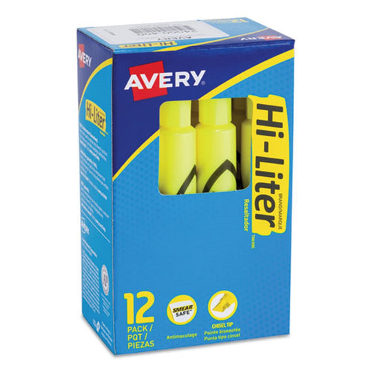 AVERY FLUORESCENT YELLOW - DESK STYLE