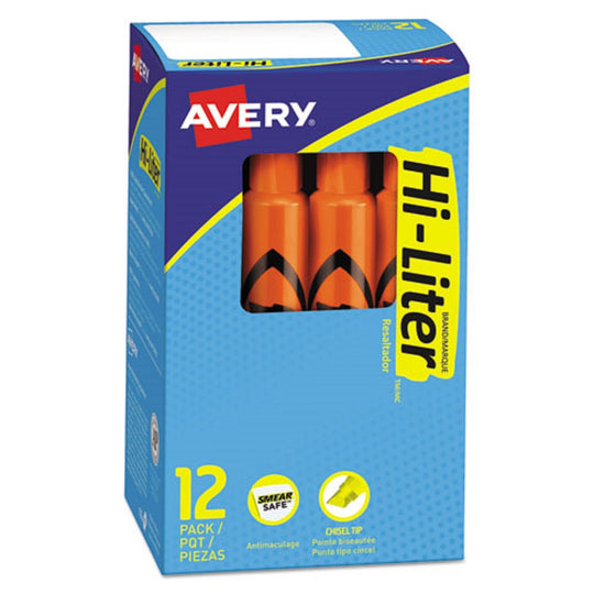 AVERY DESK-STYLE, FLUORESCENT ORANGE