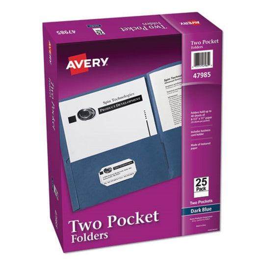 AVERY LETTER POCKET FOLDER