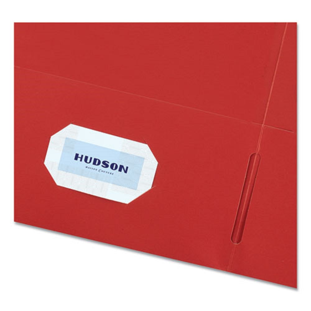 TWO-POCKET FOLDER - RED