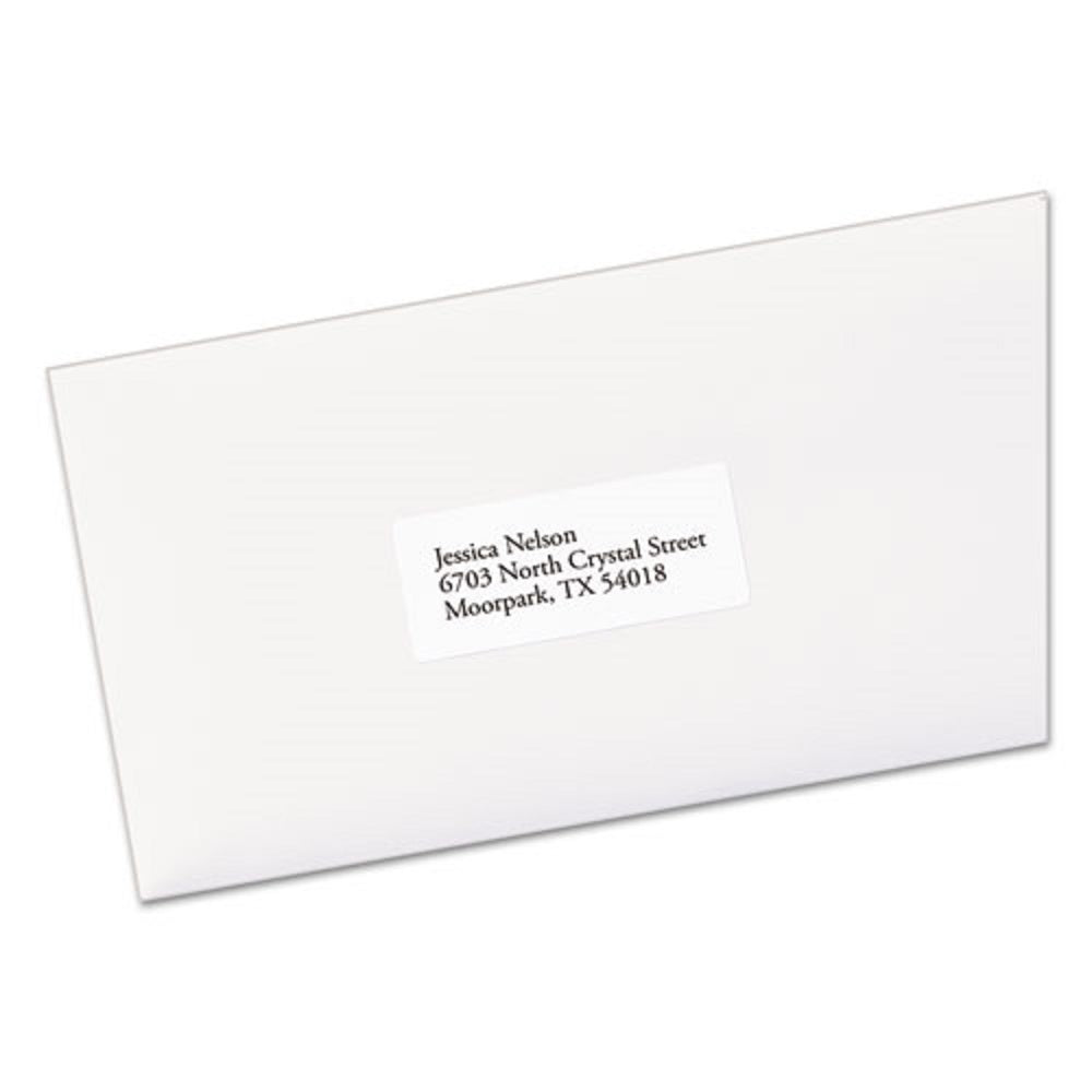 ECOFRIENDLY MAILING LABELS - INKJET/LASER PRINTERS - WHITE