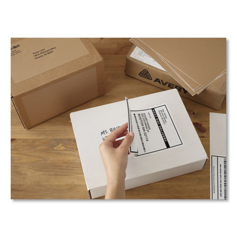 SHIPPING LABELS - WHITE