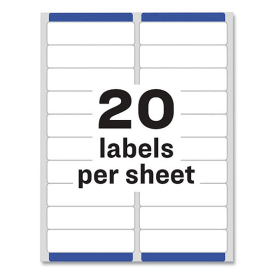 EASY PEEL ADDRESS LABELS W/ SURE FEED TECHNOLOGY