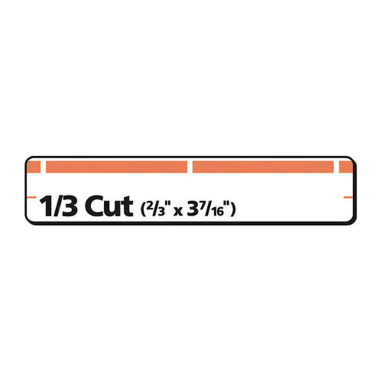 PERMANENT TRUBLOCK FILE FOLDER LABELS W/ SURE FEED TECHNOLOGY - WHITE