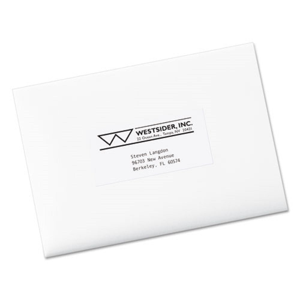 COPIER MAILING LABELS - WHITE