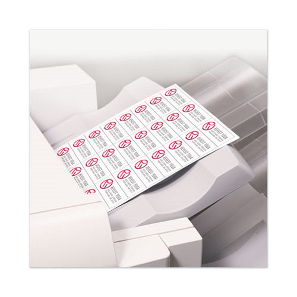 COPIER MAILING LABELS - WHITE