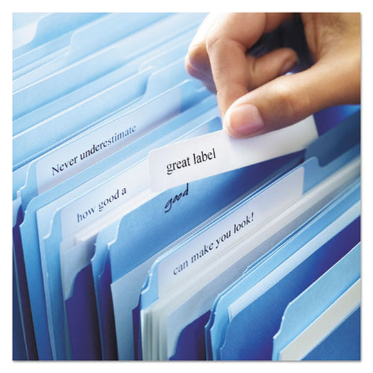 AVERY TRUEBLOCK FILE FOLDER LABELS