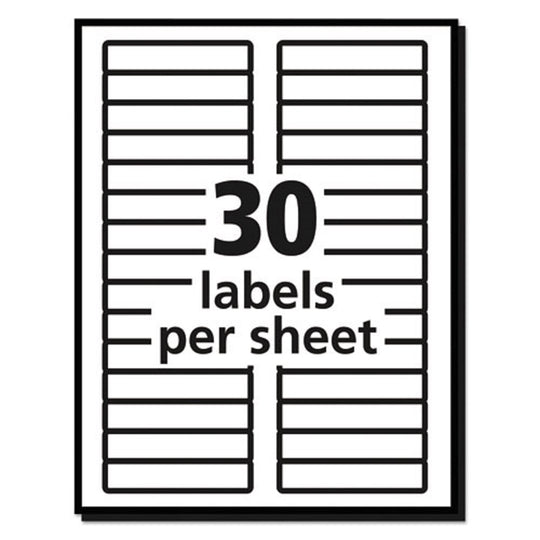 AVERY TRUEBLOCK FILE FOLDER LABELS