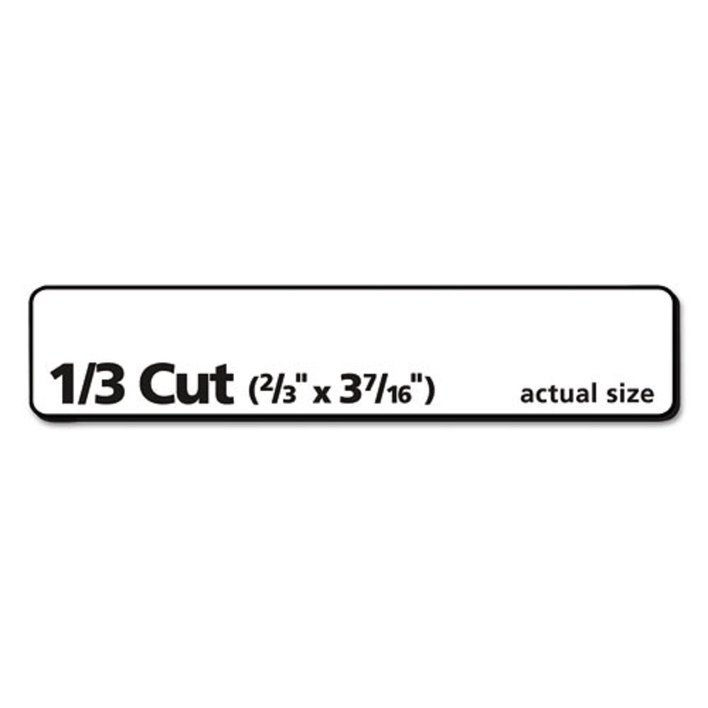 AVERY TRUEBLOCK FILE FOLDER LABELS