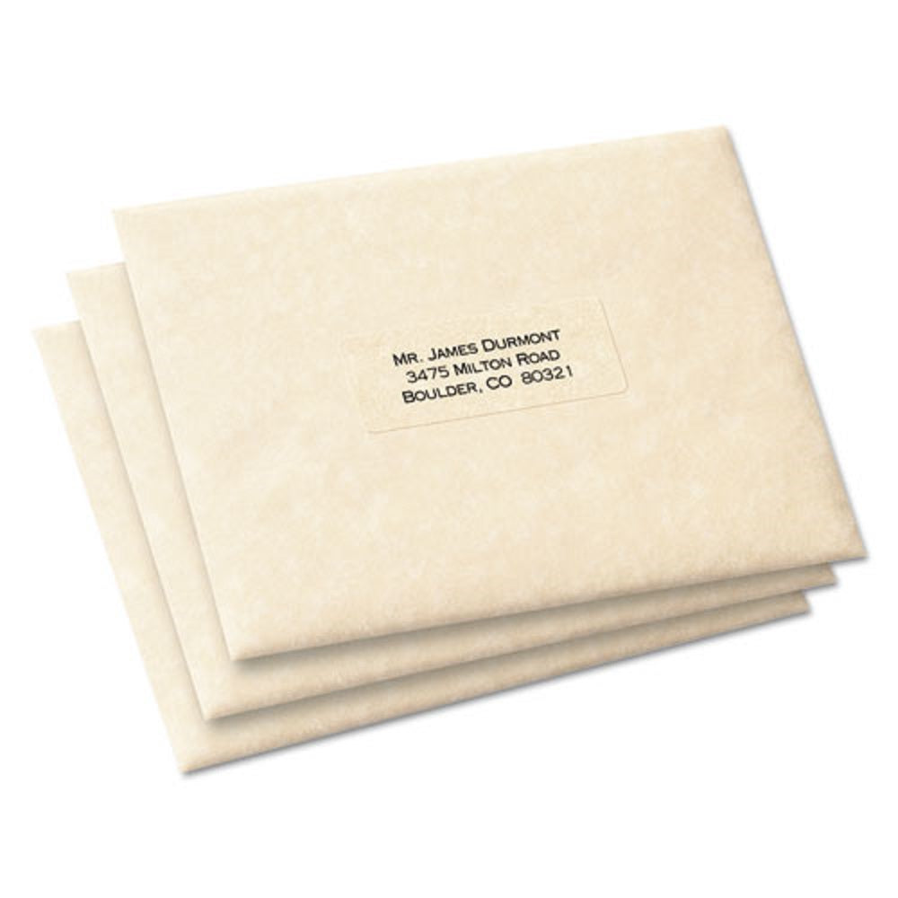 EASY PEEL MAILING RETUREN ADDRESS LABELS - WHITE