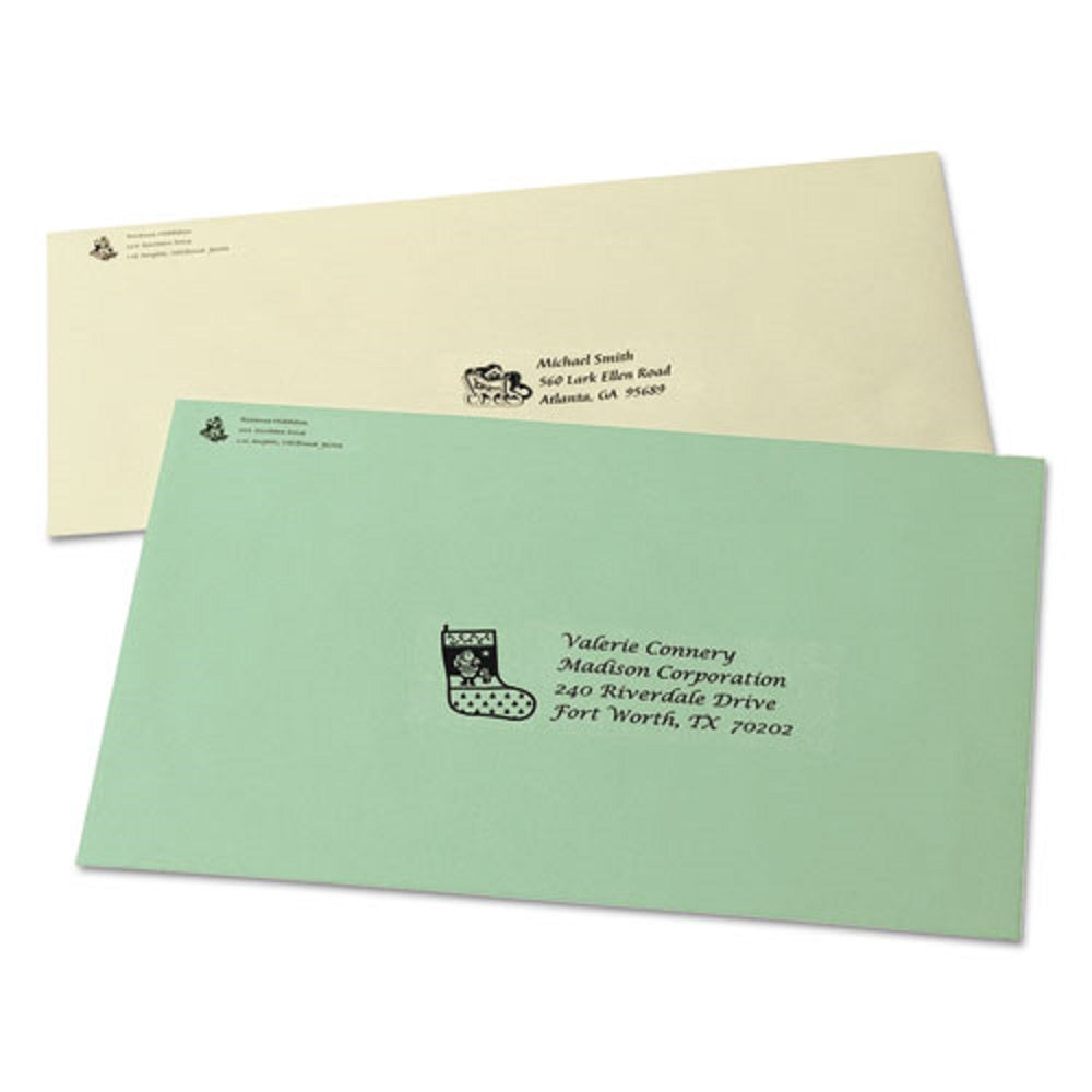 EASY PEEL MAILING RETUREN ADDRESS LABELS - WHITE