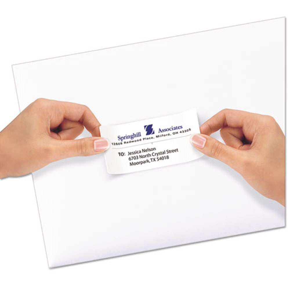 REPOSITIONALBLE ADDRESS LABELS W/ SURE FEED - INKJET/ LASER