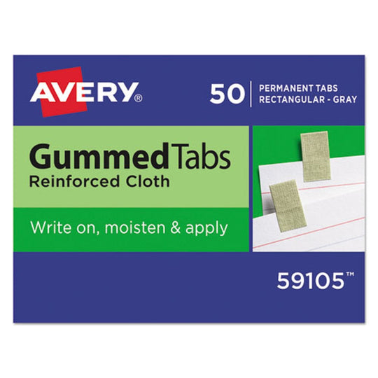 GUMMED REINFORCED INDEX TABS