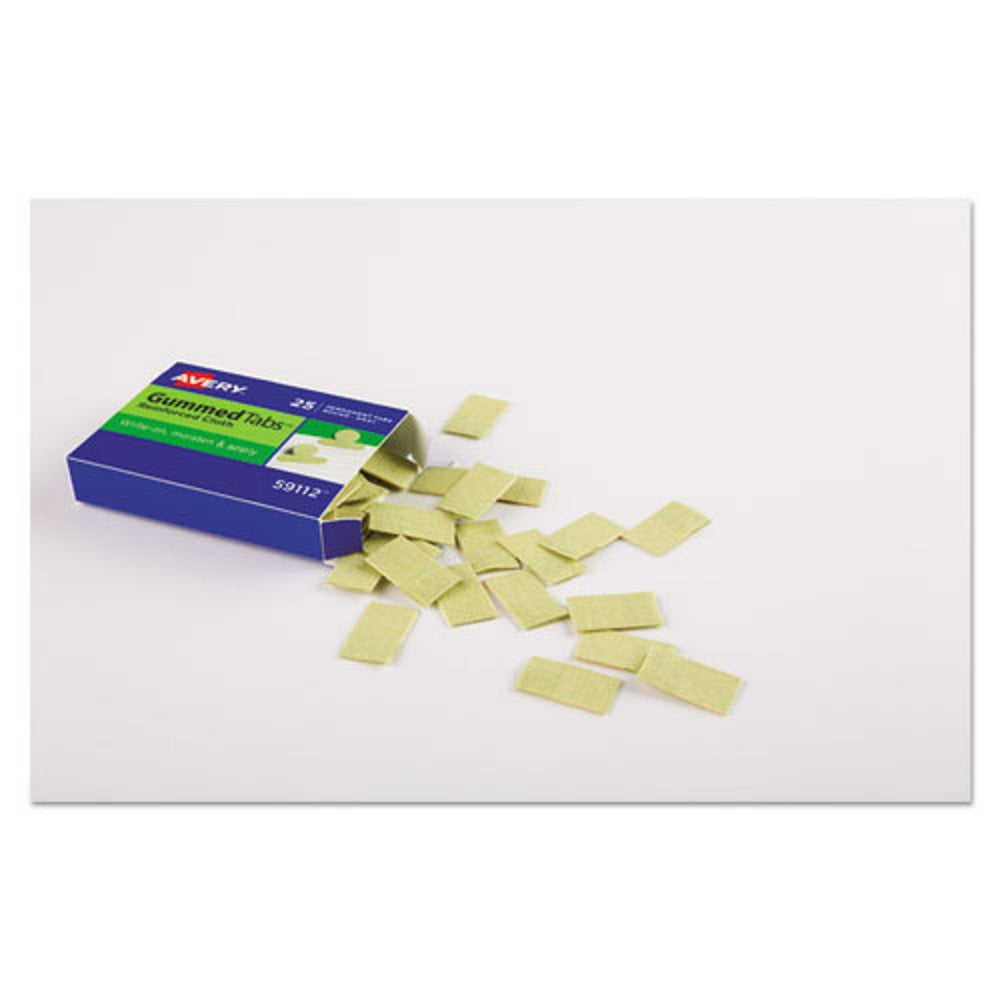 GUMMED REINFORCED INDEX TABS