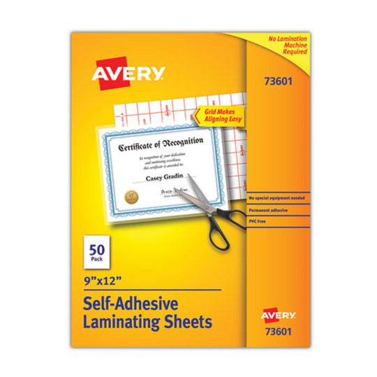 AVERY SELF-ADHESIVE LAMINATION