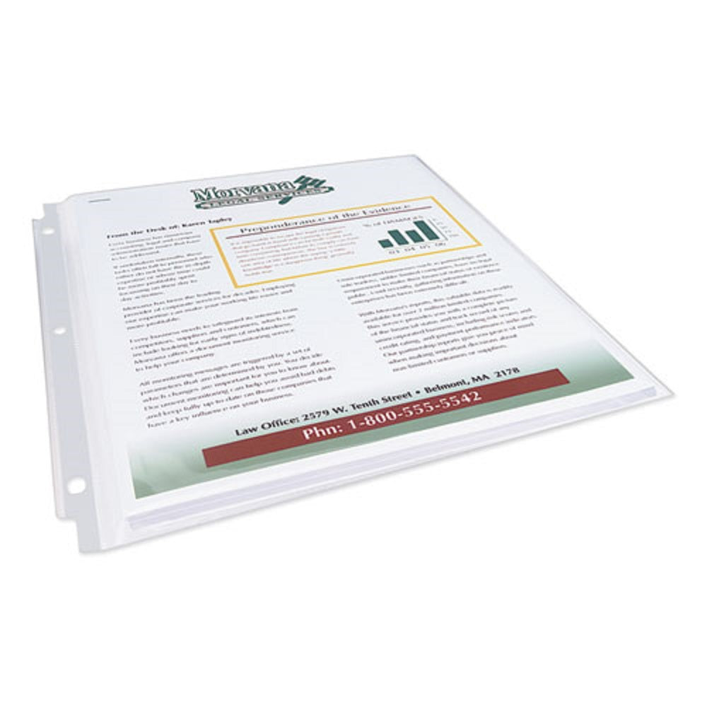 AVERY DIAMOND CLEAR MULTI-PAGE CAPACITY SHEET PROTECTORS