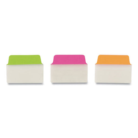 AVERY ULTRA TABS REPOSITIONABLE MARGIN TABS - ASSORTED NEON