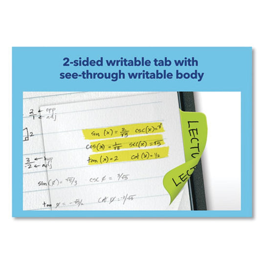 AVERY ULTRA TABS REPOSITIONABLE MARGIN TABS - ASSORTED NEON