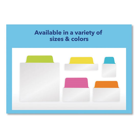 AVERY ULTRA TABS REPOSITIONABLE MARGIN TABS - ASSORTED NEON