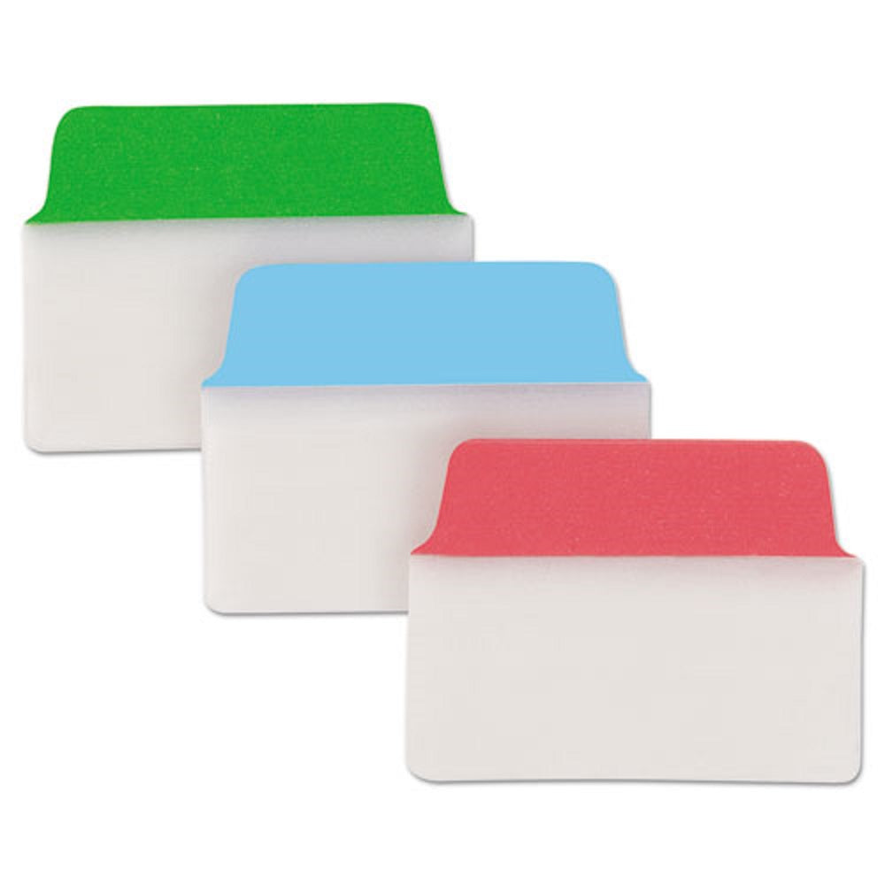 AVERY ULTRA TABS REPOSITIONABLE MARGIN TABS - ASSORTED PRIMARY COLORS