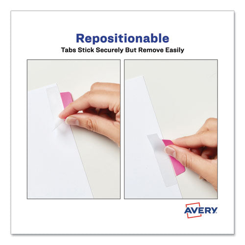 ULTRA TABS, REPOSISTIONABLE MARGIN TABS - ASSORTED NEON COLORS