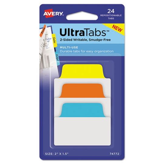 AVERY ULTRA TABS FILE TAB - PASTELS