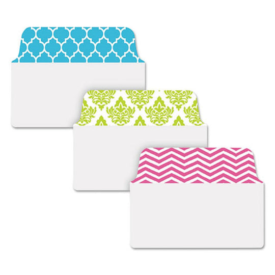 ULTRA TABS REPOSITIONABLE STANDARD TABS - ASSORTED PATTERNS