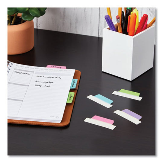 AVERY ULTRA TABS REPOSITIONABLE MARGIN TABS - ASSORTED PASTELS