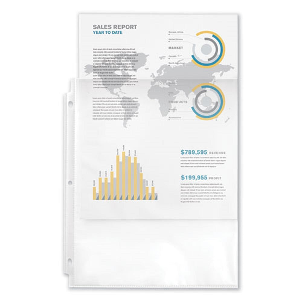 AVERY ECONOMY WEIGHT SHEET PROTECTORS