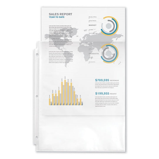 AVERY ECONOMY WEIGHT SHEET PROTECTORS