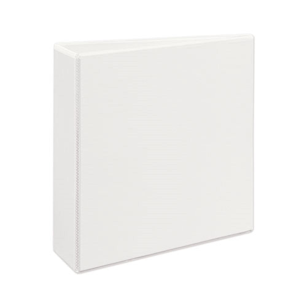 HEAVY-DUTY VIEW 3 RING BINDER - WHITE