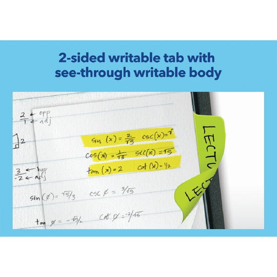 AVERY  2-SIDED WRITABLE MARGIN ULTRA TABS