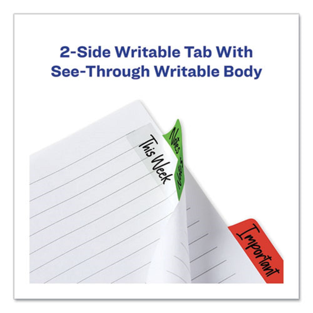 AVERY  2-SIDED WRITABLE MARGIN ULTRA TABS