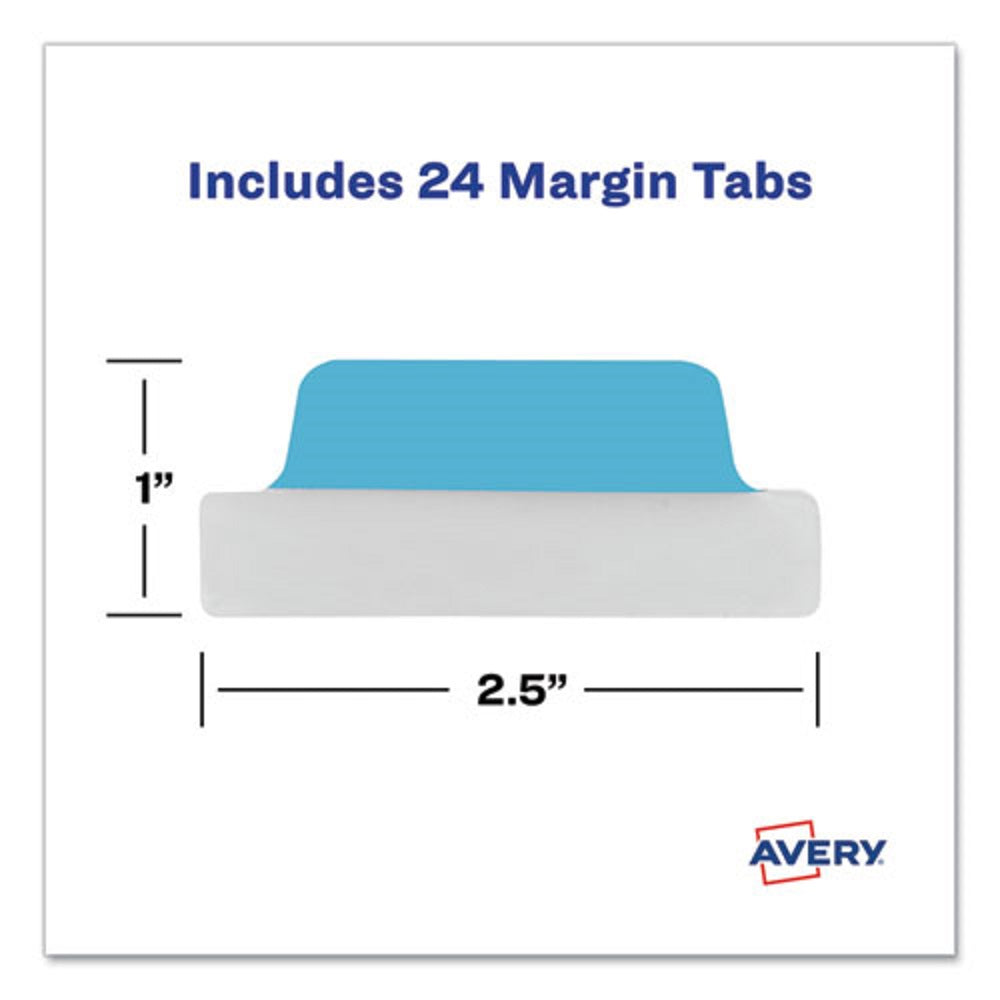 AVERY  2-SIDED WRITABLE MARGIN ULTRA TABS