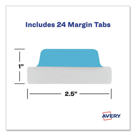 AVERY  2-SIDED WRITABLE MARGIN ULTRA TABS