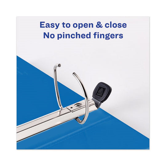 HEAVY-DUTY VIEW BINDERS - LOCKING ONE TOUCH EZD RINGS