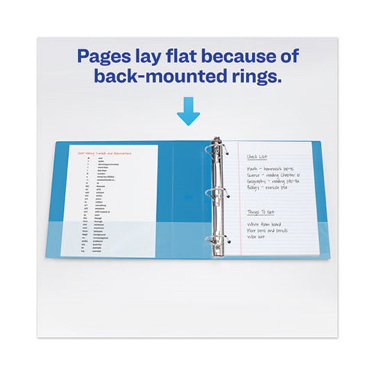 HEAVY-DUTY VIEW BINDERS - LOCKING ONE TOUCH EZD RINGS