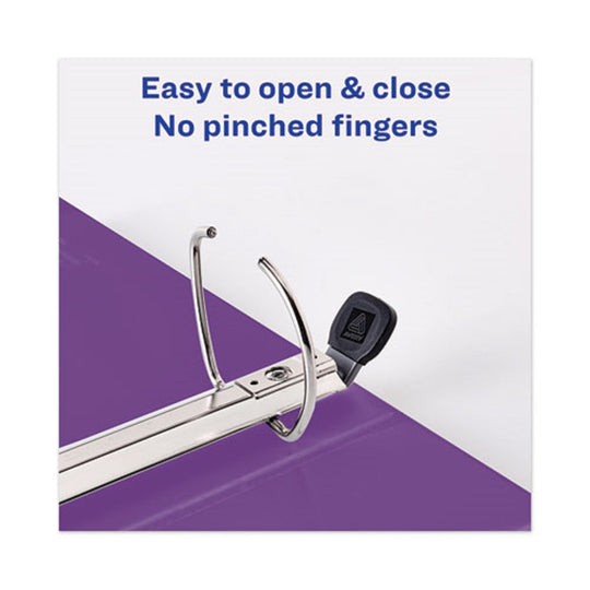 HEAVY-DUTY VIEW BINDERS - LOCKING ONE TOUCH EZD RINGS