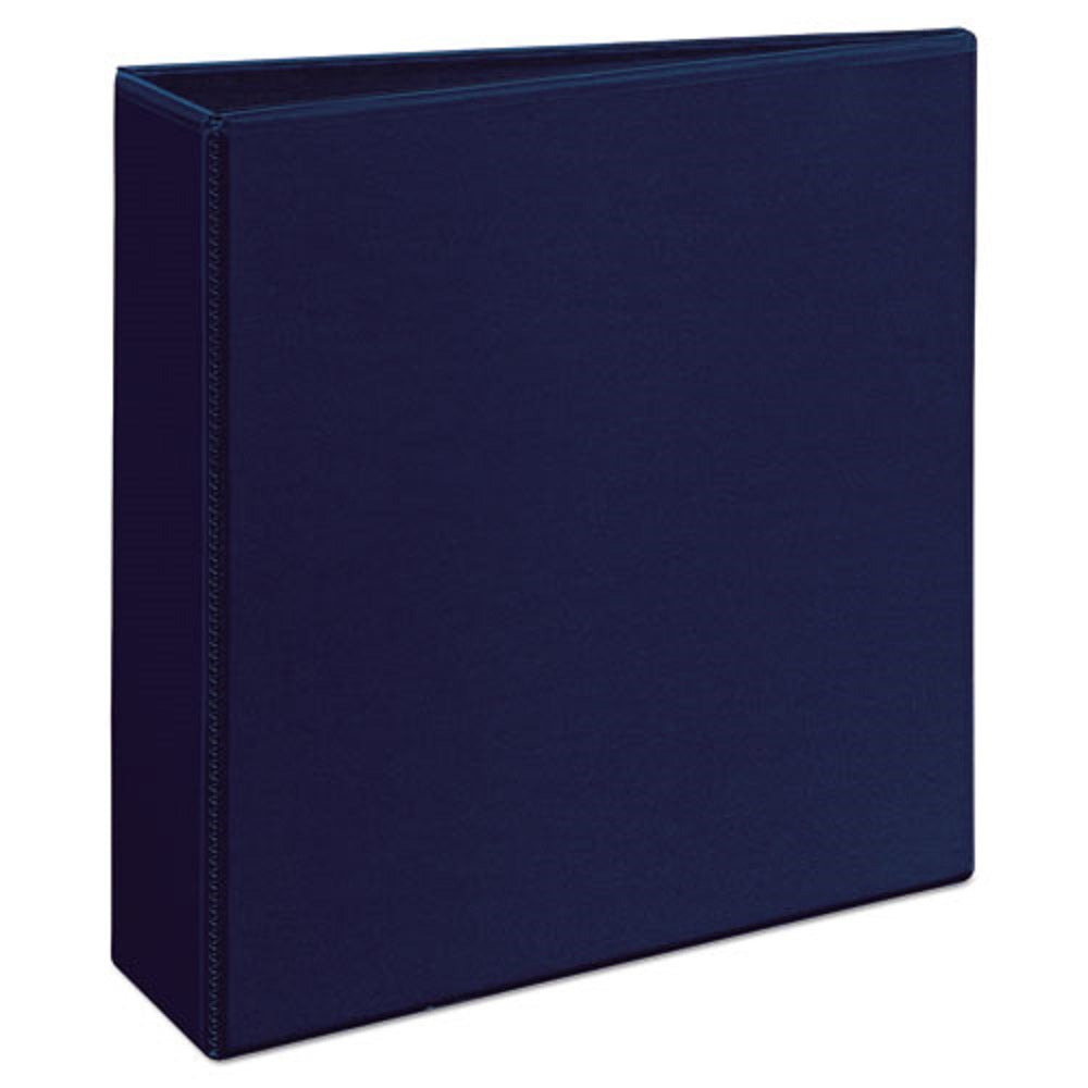 HEAVY-DUTY VIEW 3 RING BINDER - NAVY BLUE